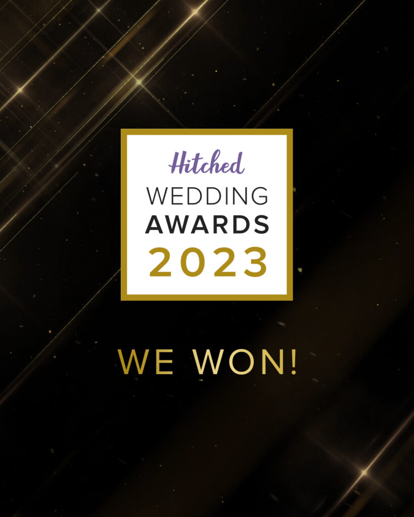 Hitched Wedding Awards 2023 - We Won!